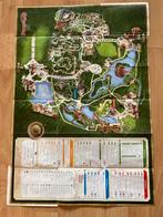 Efteling platte grond uit 2014, Ophalen of Verzenden, Gebruikt, Overige typen