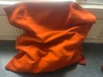 Warme BuzziSpace akoestische vilten zitzak in oranje, Ophalen of Verzenden, Gebruikt, Oranje, Zitzak