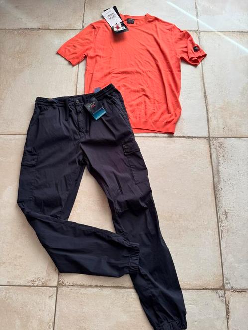 Mooie nieuwe originele Paul&Shark cargo worker broek in 48, Kleding | Heren, Broeken en Pantalons, Nieuw, Maat 48/50 (M), Blauw