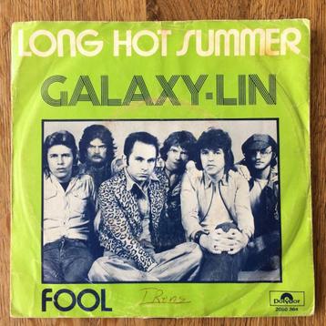Galaxy Lin Long Hot Summer 7" nederpop PS Robby van Leeuwen  beschikbaar voor biedingen