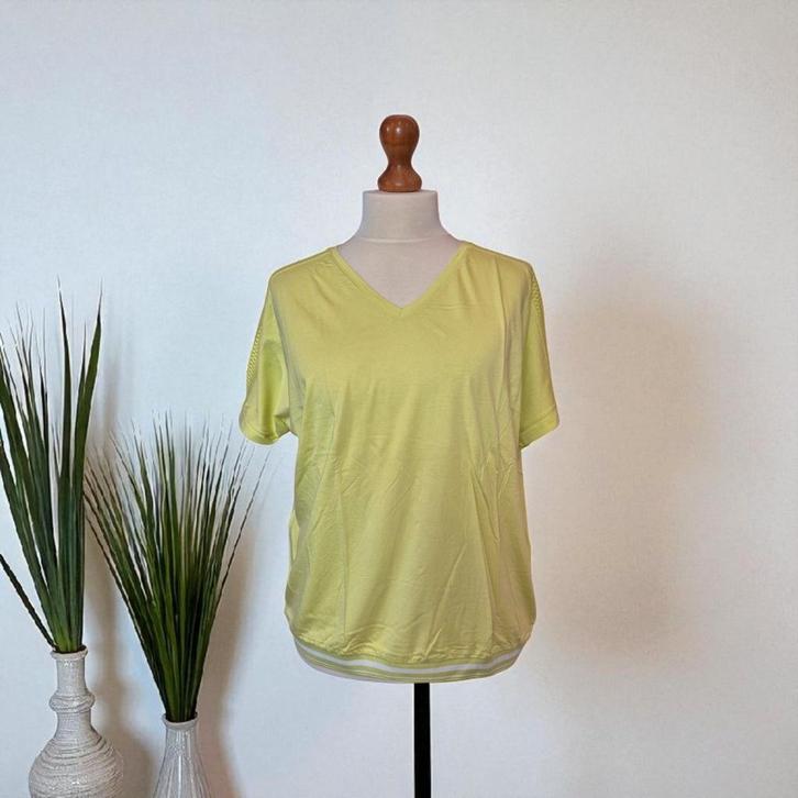 CECIL felgeel t-shirt maat XL, Kleding | Dames, Tops, Nieuw, Maat 46/48 (XL) of groter, Geel, Korte mouw, Verzenden