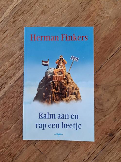 Herman Finkers - Kalm aan en rap een beetje, Boeken, Literatuur, Gelezen, Nederland, Ophalen of Verzenden