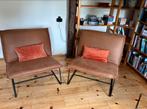 2 leuke stoeltjes, Huis en Inrichting, Ophalen of Verzenden, Zo goed als nieuw, Bruin, Twee