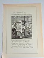 Jan Luyken Prent: De Diamantslijper, 1960 tot 1980, Ophalen of Verzenden, Zo goed als nieuw, Prent