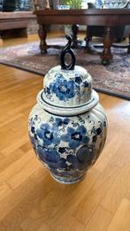 Delfst blauwe vaas 50 cm, Antiek en Kunst, Ophalen