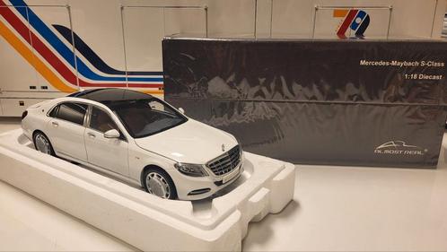 Almost Real Mercedes-Maybach S-Class Diamond White - 2016, Hobby en Vrije tijd, Modelauto's | 1:18, Zo goed als nieuw, Auto, Overige merken