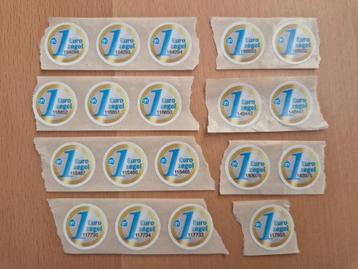 17 AH Jan Linders Euro zegels - 25 euro boodschappentegoed   beschikbaar voor biedingen
