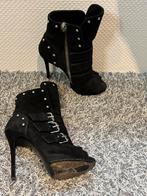 Giuseppe zanotti enkel laarsjes met open neus maat 38, Kleding | Dames, Schoenen, Zwart, Lage of Enkellaarzen, Ophalen of Verzenden