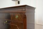Klassieke ladekast, secretaire, mahoniehout, Huis en Inrichting, Kasten | Ladekasten, Zo goed als nieuw, Minder dan 100 cm, 25 tot 50 cm