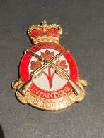 Vintage Ducimus Infantry Infanterie Badge emaille, Verzamelen, Militaria | Algemeen, Ophalen of Verzenden