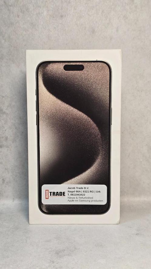 iPhone 15 Pro Max 256GB Naturel Titanium, Telecommunicatie, Mobiele telefoons | Apple iPhone, Zo goed als nieuw, 256 GB, Zonder abonnement