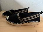 Esparadilles mt 38 zgan zwart canvas Esprit ZGAN, Zwart, Ophalen of Verzenden, Zo goed als nieuw, Espadrilles of Moccasins