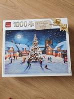 King kerstpuzzel 1000 stukjes, Hobby en Vrije tijd, Denksport en Puzzels, Ophalen of Verzenden, Zo goed als nieuw