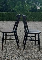 Vintage spijlenstoelen Zweden Sävstjö Stolindustri, Ophalen of Verzenden