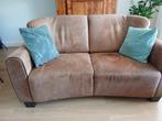 bank met 2 fauteuils, Ophalen, Gebruikt, 150 tot 200 cm, Leer