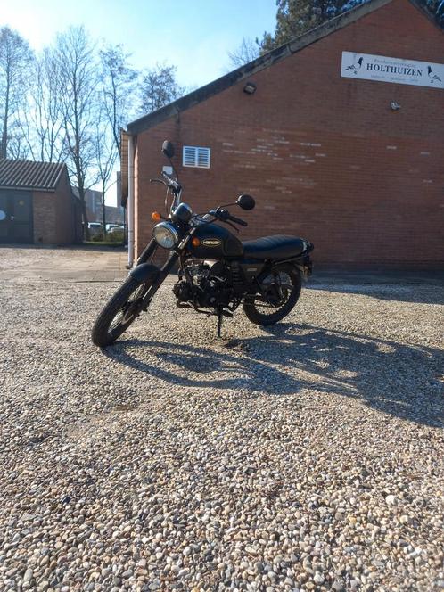 hanway scrambler raw 50. 2017 model, Fietsen en Brommers, Brommers | Overige merken, Zo goed als nieuw, Ophalen
