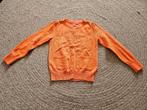 Oranje vest van le big, maat 110-116, Kinderen en Baby's, Kinderkleding | Maat 110, Meisje, Trui of Vest, Ophalen of Verzenden