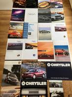Grote partij mooie  Chrysler brochures  23 stuks  vanaf 1975, Nieuw, Overige merken, Ophalen of Verzenden