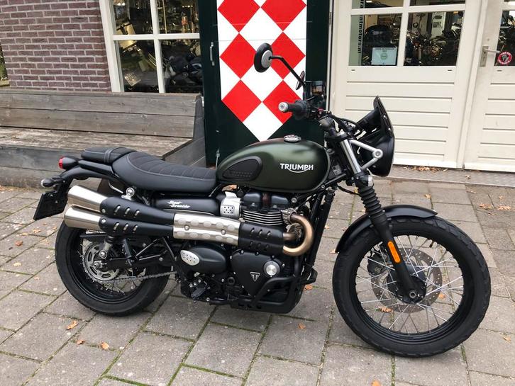 Triumph SCRAMBLER 900 ABS (bj 2019), Motoren, Motoren | Triumph, Bedrijf, Naked bike