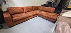 Cognac Hoekbank Rofra Suède - 320x250, Huis en Inrichting, Ophalen