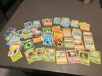 +/- 60 oude en nieuwe pokemon kaarten, Verzenden, Gebruikt, Meerdere kaarten