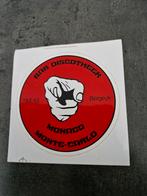 3251 Monaco Monte-Carlo Bar Discotheek Sticker, Ophalen of Verzenden, Gebruikt, Overige typen