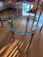 Art deco salontafel en 2 bijzettafels, Huis en Inrichting, Tafels | Bijzettafels, Ophalen, Zo goed als nieuw, Rechthoekig, 75 cm of meer