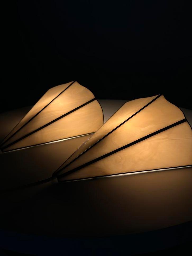 Set van drie Tiffany wandlampen, Huis en Inrichting, Lampen | Wandlampen, Ophalen of Verzenden