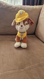 Paw patrol Rubble, Kinderen en Baby's, Speelgoed | Knuffels en Pluche, Ophalen of Verzenden, Zo goed als nieuw, Hond