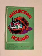 Madurodam Holland vintage logo sticker pretpark park RARE, Verzamelen, Stickers, Ophalen of Verzenden, Gebruikt, Overige typen