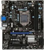 MSI H55M-E33 LGA1156 DDR3 Micro ATX MB, Computers en Software, Moederborden, Facturen@maascomputers.nl, DDR3, Ophalen of Verzenden