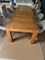 Grote stevige robuuste eettafel 2.75 x 1.00 m, Huis en Inrichting, Ophalen, 200 cm of meer, 50 tot 100 cm, Zo goed als nieuw