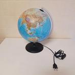 Wereldbol met Werkend Lampje / 44 cm Hoog, Huis en Inrichting, Woonaccessoires | Wereldbollen, -, -, Ophalen of Verzenden, -