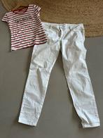 Trendy Witte dames broek maat 46, Ophalen of Verzenden, Zo goed als nieuw, Maat 46/48 (XL) of groter, Wit