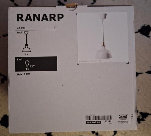 IKEA RANARP Hanglamp - Zo goed als nieuw!, Huis en Inrichting, Lampen | Hanglampen, Zo goed als nieuw, Minder dan 50 cm, Metaal