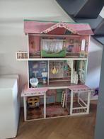 Groot barbiehuis te koop, Kinderen en Baby's, Speelgoed | Poppenhuizen, Ophalen, Gebruikt, Poppenhuis