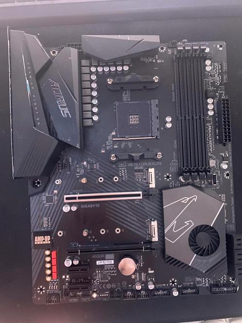 Gigabyte X570 AORUS Elite Moederbord, zonder schroeven, Computers en Software, Moederborden, Refurbished, AMD, DDR4, Ophalen of Verzenden