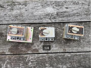 3 Aardlekschakelaars 63Ampère met maximaal 4 groepen beschikbaar voor biedingen