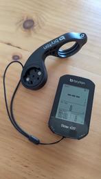Bryton Rider 420 met aluminium houder, Ophalen of Verzenden, GPS, Zo goed als nieuw