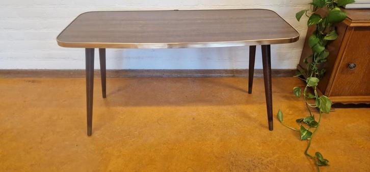 Vintage koffietafel / salontafel, jaren 50/60, Antiek en Kunst, Antiek | Woonaccessoires, Ophalen of Verzenden
