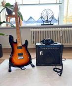 Elektrische Gitaar (Compleet Pakket) - Fazley Sunset, Nieuw, Met versterker, Solid body, Ophalen