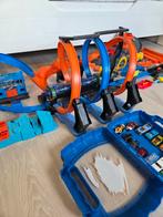 Grote Hot Wheels set met extra onderdelen – compleet en werk, Ophalen, Zo goed als nieuw
