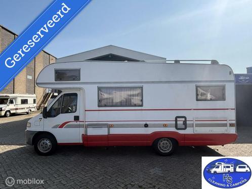 Fiat Burstner, Caravans en Kamperen, Campers, Bedrijf, tot en met 6, Fiat, Overige brandstoffen, Handgeschakeld