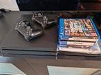 PlayStation 4 pro 1TB Ps4 met 2 controllers en 7 spellen, Ophalen, Zo goed als nieuw, Met 2 controllers, Pro