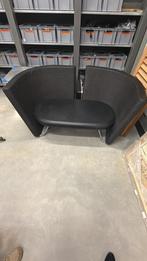 Zwarte fauteuil met uniek design B&O origineel, Huis en Inrichting, Ophalen, Gebruikt, Zwart, Eén