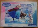 2 Puzzels Frozen 180 en 200 stukjes, Ophalen of Verzenden, Minder dan 500 stukjes, Zo goed als nieuw, Legpuzzel