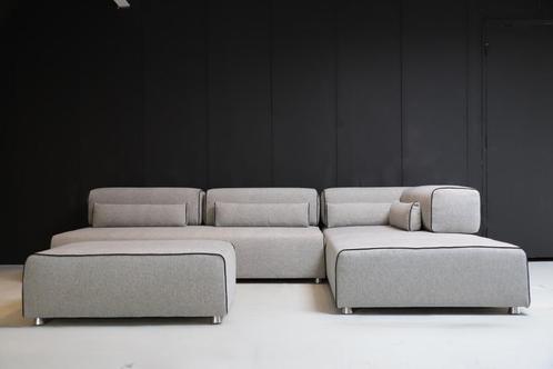 Leolux Ponton Next, Huis en Inrichting, Banken | Complete zithoeken, Zo goed als nieuw, Stof, Ophalen of Verzenden