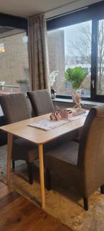 Indoor - Wel maintained dining table and chairs - pickup, Tuin en Terras, Tuinsets en Loungesets, Zo goed als nieuw, Ophalen