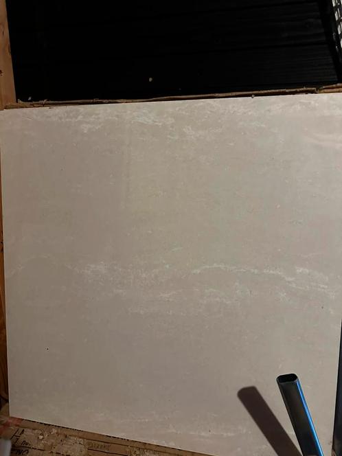 Overgebleven Hoogglans Tegels – 12m² 60x60cm, Doe-het-zelf en Verbouw, Tegels, Nieuw, Vloertegels, Keramiek, 60 cm of meer, 60 cm of meer