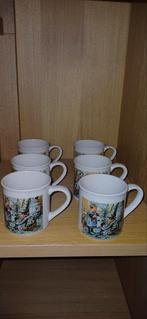 Ot en Sien mokken - 6 stuks, Huis en Inrichting, Keuken | Servies, Gebruikt, Ophalen of Verzenden, Overige stijlen, Kop(pen) en/of Schotel(s)